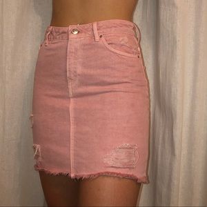 Jean skirt!!